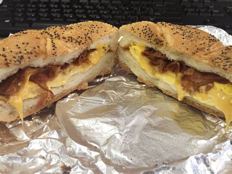 Your Classic Deli Bacon Egg And Cheese Nyc