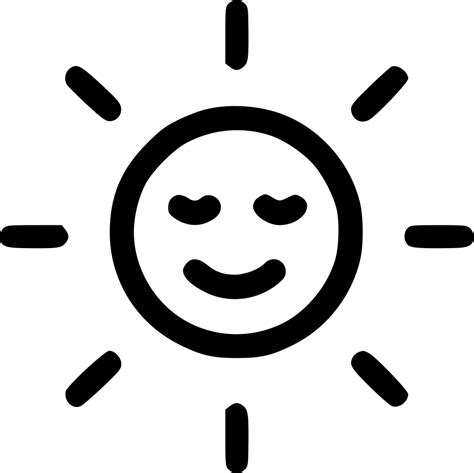 Sign up for a free github account to open an issue and contact its maintainers and the community. Sun Smiley Sunshine Shine Happy Light Energy Svg Png Icon ...