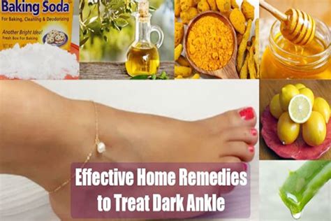 Home Remedies For Dark Ankle