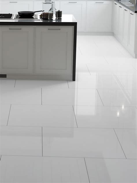 Gloss White Floor Tiles White Wall Tile Porcelain Tiles Kitchen Wall Tiles Kitchen Floor