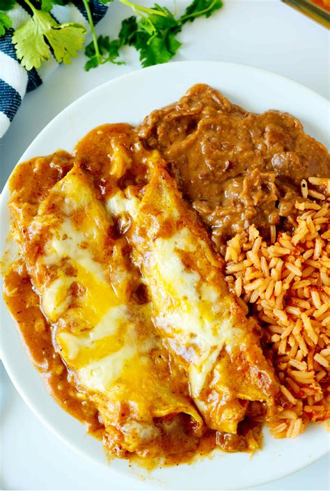Cheese Enchiladas Authentic Tex Mex Recipe The Anthony Kitchen Recipe Mexican Food