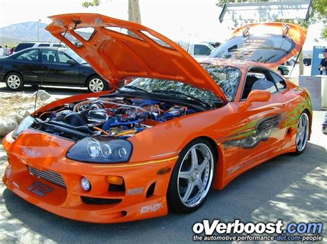 los mejores coches toyota supra the fast and the furious