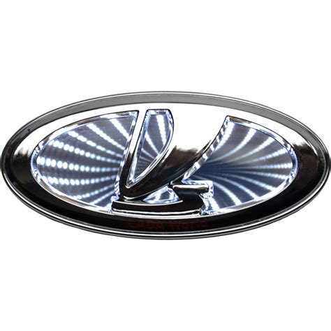 Lada Logo Badge Led White Lada World