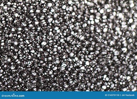 Black Foam Rubber Texture Stock Photo Image Of Black 214375118