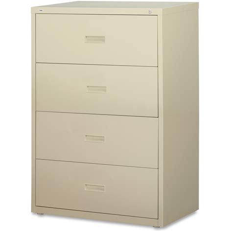 A lateral filing cabinet is one of the best ways to keep your important documents safe, easy to find, and categorized. Lorell Lateral File - 4-Drawer | Grand & Toy