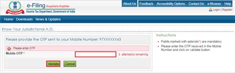You can file your income tax returns through a professional or use efiling service provider or file yourself at income tax efiling website. Income Tax e-Filing Portal : Assessing Officer (AO ...