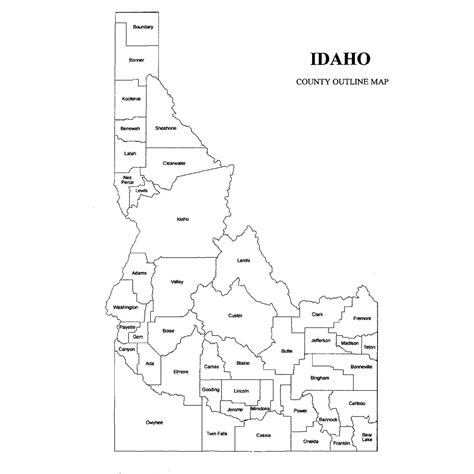 List 103 Pictures Map Of Idaho With Cities And Rivers Stunning