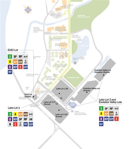 Parking Maps | Transportation and Parking Services