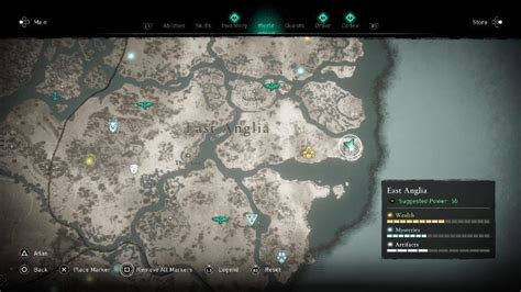 You can see location of each and every collectible on it. Assassins Creed Valhalla: Cursed symbol - East Anglia ...