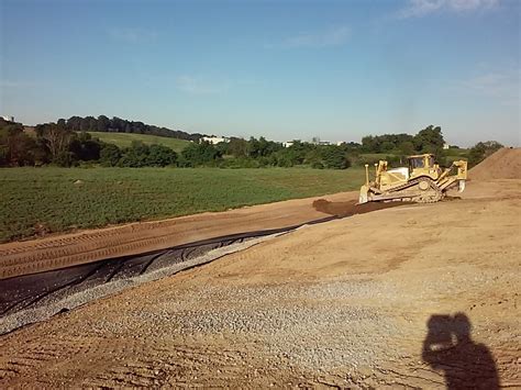 Backfill Trench Drain For Trucks To Run Over