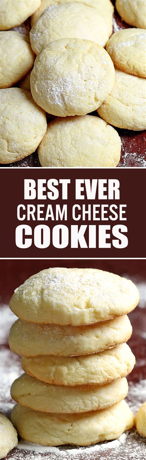 You can leave these cream cheese cookies plain, but for the best. Easy Cream Cheese Cookies - Cakescottage