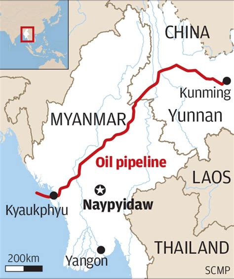 Myanmar Pipeline Gives China Faster Supply Of Oil From Middle East