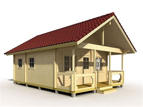 Allwood Timberline Cabin Kit With Loft Bzb Cabins Prefab Cabin Kits