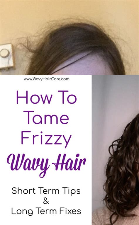 How To Fix Frizzy Wavy Hair Wavy Hair Care
