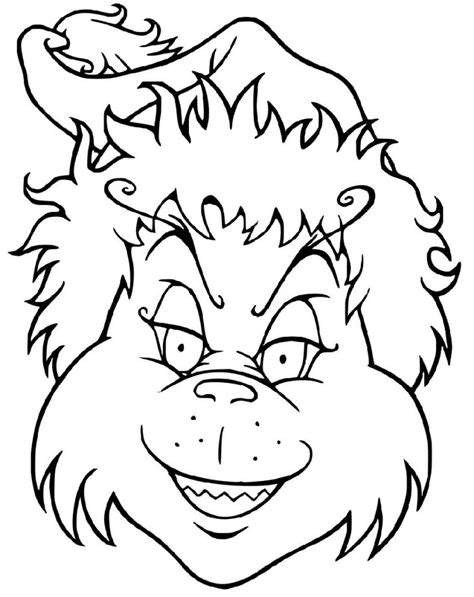 Hang up a large cutout of the grinch. Free and Printable Grinch Coloring Pages | 101 Coloring ...