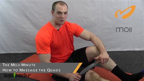 How To Massage Your Quads By Moji Youtube