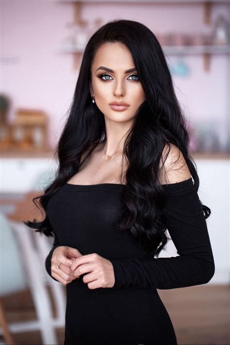 24 Y O Valeriya From Zaporizhia Ukraine Blue Eyes Black Hair Id 857200