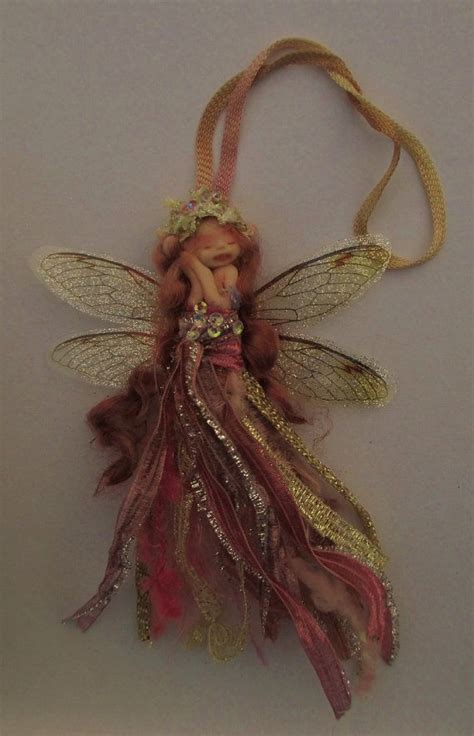 Sweet Fairy Fairie Tassell Tiny Ooak Etsy Ooak Fairy Dolls Fairy
