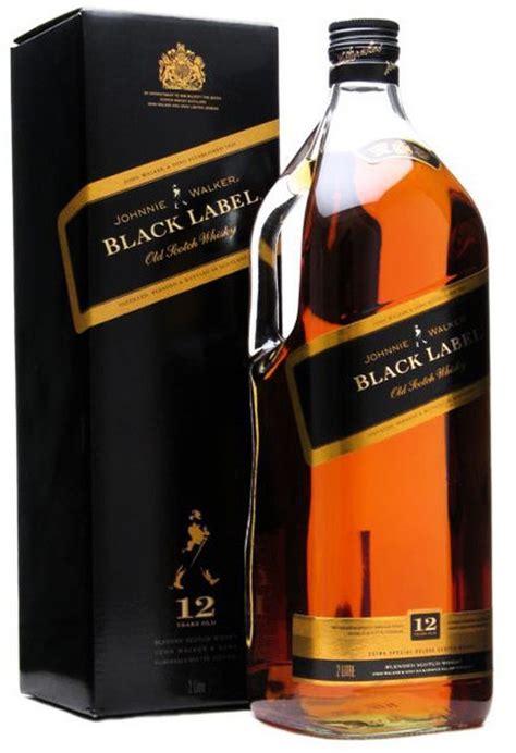 Johnnie Walker Black Label 12 Year Old 175 Liter The Whisky Shop