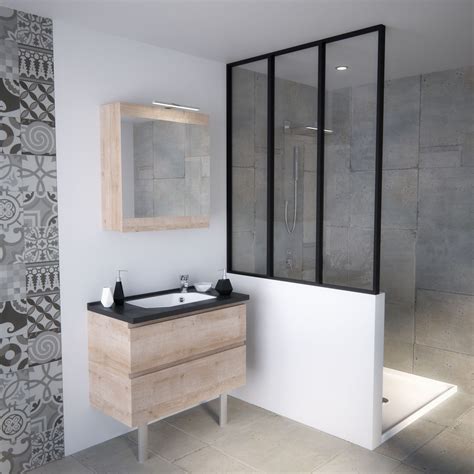Meuble salle de bain petite taille pratique petits espaces verrière