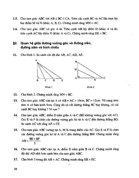 bài-tập-toán-lớp-7-tập-2-chương-iii-§2-quan-hệ-giữa-đường-vuông-góc-và-đường-xiên,-đường