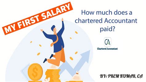 Chartered Accountant Salary My First Salary After Ca Earning After