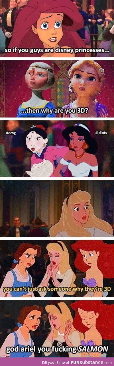 Omg Ariel How Can You Say That Funsubstance Disney Funny Disney