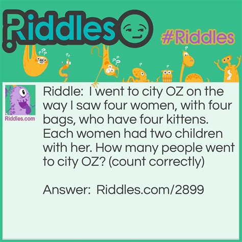Count Carefully Riddles With Answers Riddles