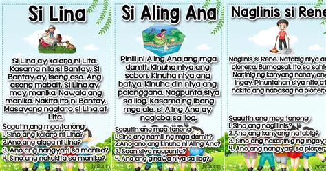Story Board Maikling Kwento Tagalog Demaikling