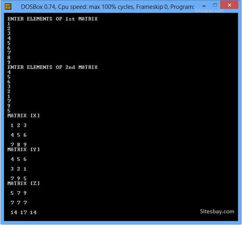 Matrix Program In C Welcome Programmer