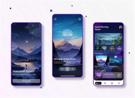 Meditation Mobile App By Siyam Abdullah On Dribbble