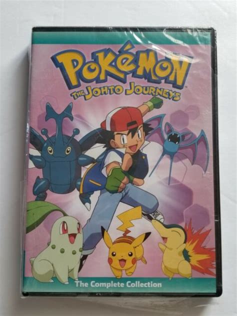 Pokemon The Johto Journeys The Complete Collection Dvd 2015 4