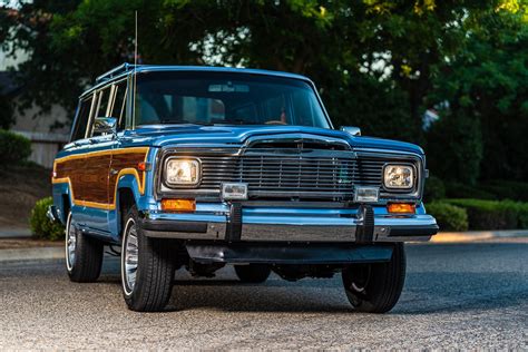 Ls Swapped 1984 Jeep Grand Wagoneer Restoration Is Up For Auction