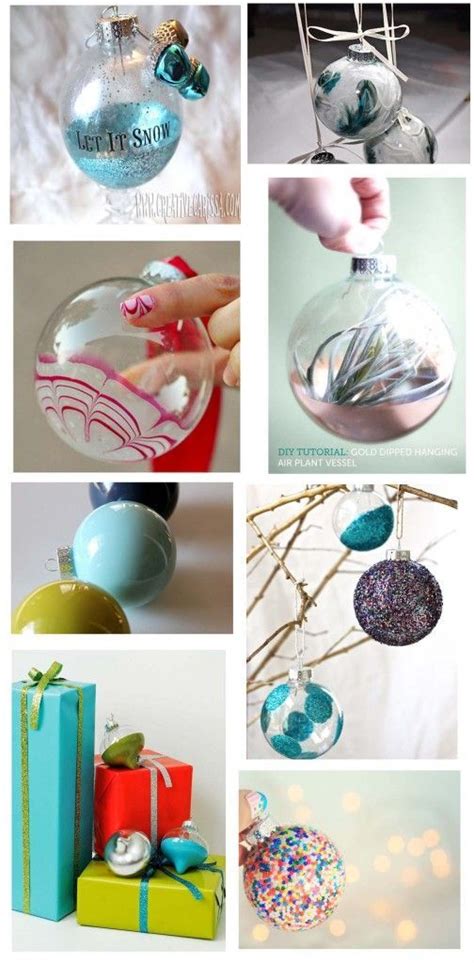 Trimming the tree and hanging up ornaments is something that the whole family can get involved with. Make Your Holidays: 8 DIY glass ornaments | The DIY Adventures- upcycling, recycling and do it ...