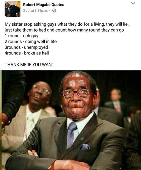 Mugabe Funny Quotes Images Shortquotescc