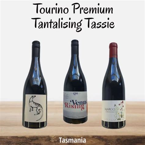 Tourino Premium Tantalising Tassie Premium Tasmania Wine Tasting Pack