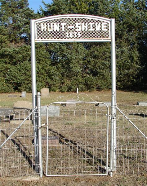 Hunt Cemetery In Patterson Kansas Find A Grave Cemetery