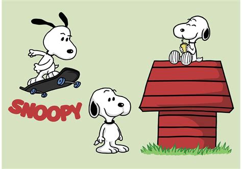 Snoopy Vector Characters Download Free Vector Art Stock Graphics