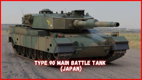 Type 90 Main Battle Tank Japan Youtube
