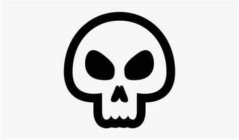 Angry Skull Vector O Shaped Skull Png Transparent Png 400x400