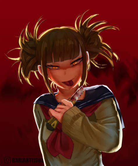 I Drew Himiko Toga Plus Process Video Rbokunoheroacademia