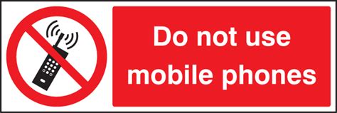 Do Not Use Mobile Phones Sign Ssp Print Factory