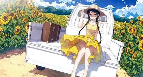 10 Summer Cute Anime Girl Wallpaper Orochi Wallpaper