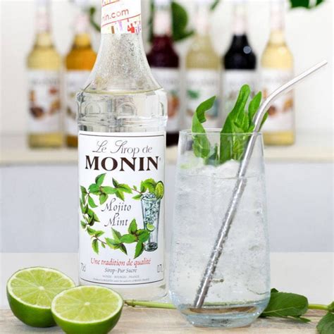 Monin Mojito Syrup 70cl Official Monin Uk Distributor