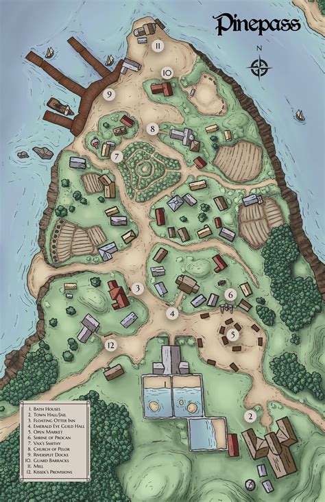 I Ve Started Drawing Dnd Maps Album On Imgur Fantasy Town Map Fantasy Map Fantasy City Map