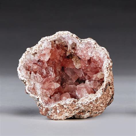 Pink Amethyst Large Natural Geode 24 X 25