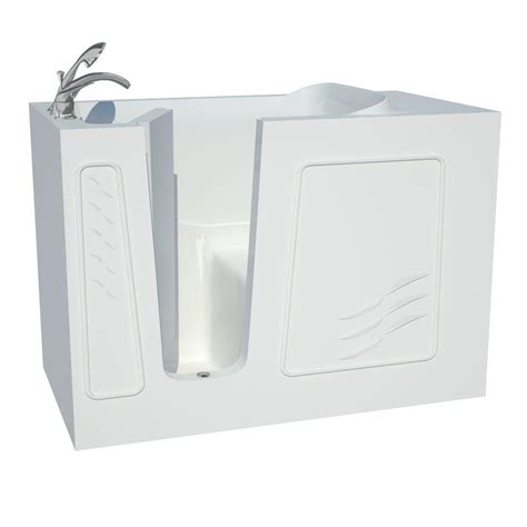Ariel whirlpool tub with handheld shower. Universal Tubs 4.5 ft. Left Drain Walk-In Whirlpool ...
