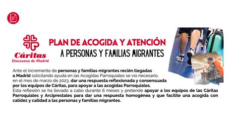 Plan De Acogida Y Atenci N A Personas Y Familias Migrantes Caritas Madrid