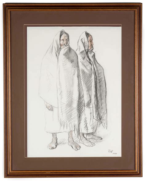 Francisco Zúñiga Mexican 1912 1998 Two Standing Women Cottone Auctions