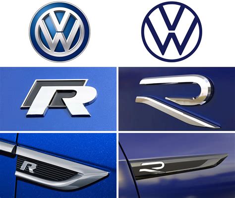 Volkswagen обновил лого заряженных R моделей Новости Авторейтинг